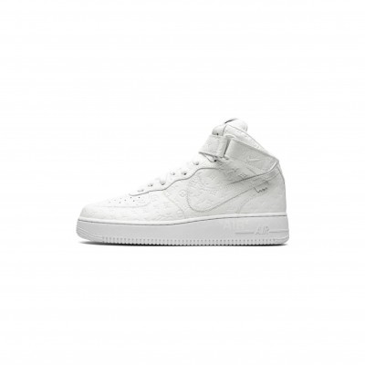 NIKE LOUIS VUITTON AIR FORCE 1 MID BY VIRGIL ABLOH WHITE 1A9V90